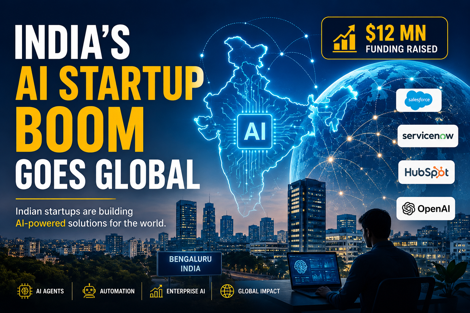 India's AI startup boom goes global