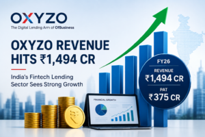 Oxyzo Revenue Hits ₹1,494 Cr as India’s Fintech Lending Sector Sees Strong Growth