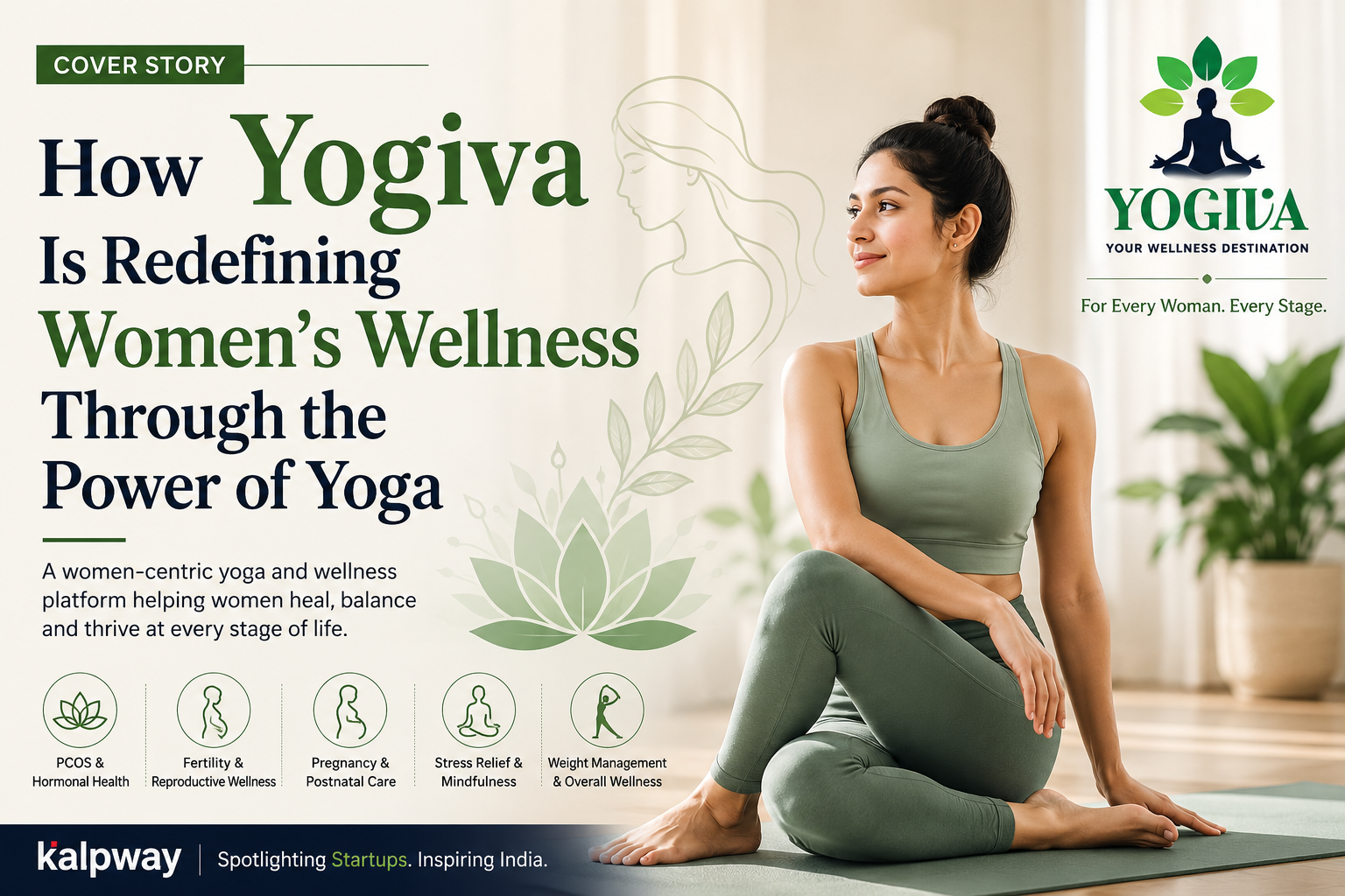 Yoga for women's wellness journey