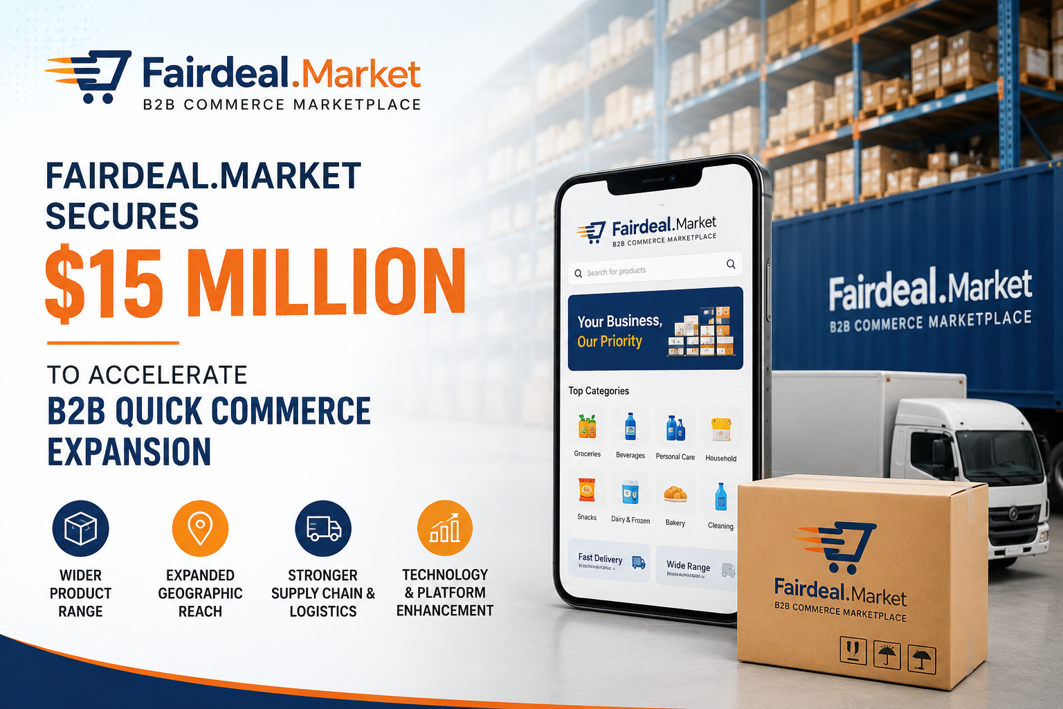 Fairdeal.Market $15 million expansion announcement