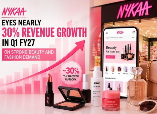 Nykaa Eyes Nearly 30% Revenue Growth in Q1 FY27